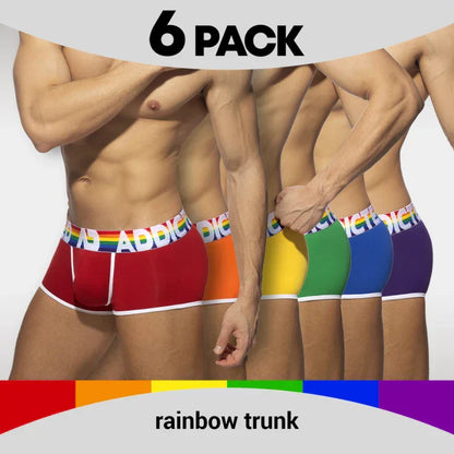 Pack of 6 Rainbow Trunk