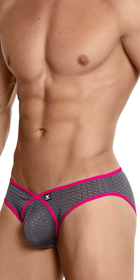 Pack of 3 Briefs Black-white-gray