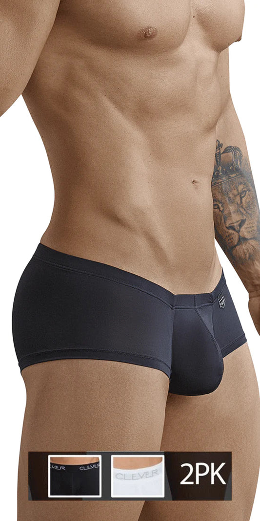 Two PAck Australian Trunks Black-white