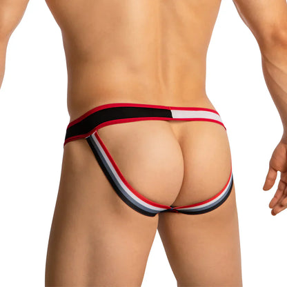 PROVOCATIVE REAR EXPOSING JOCKSTRA