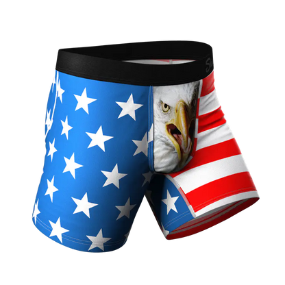 The Mascot American Flag Ball Hammock® Pouch Underwear