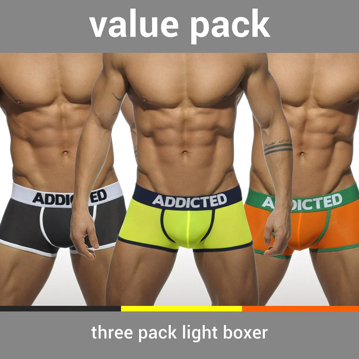 3 Pack Light Boxer