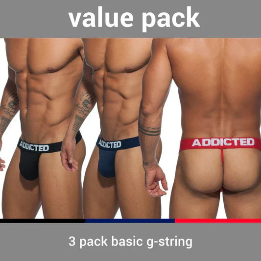 Pack Of 3 Basic G String