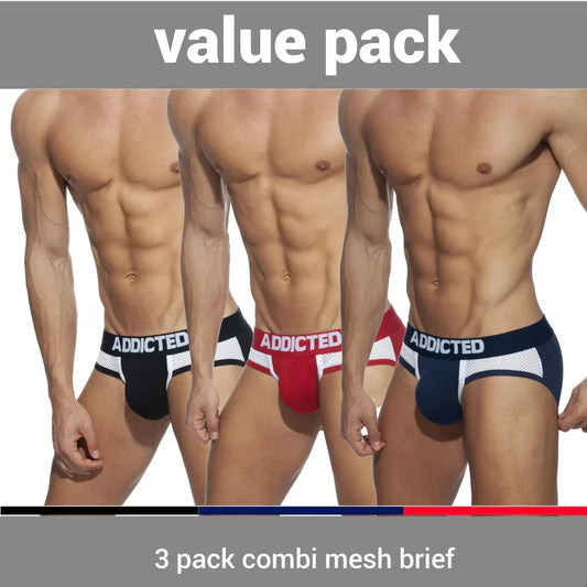 3-pack Briefs  Made for daily use