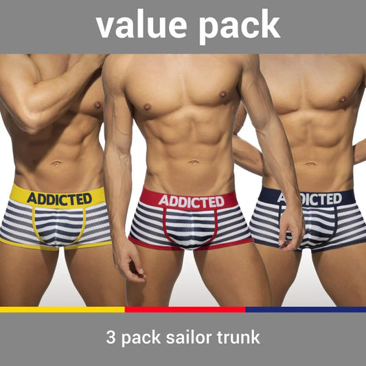 Pack Of 3 Sailor Trunk