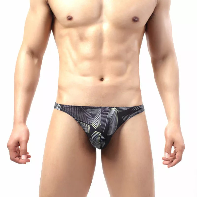 Men Sexy Colorfuls G-string Underwear Briefs Breathable