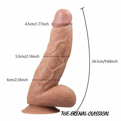 7.6" Huge Realistic Dildo