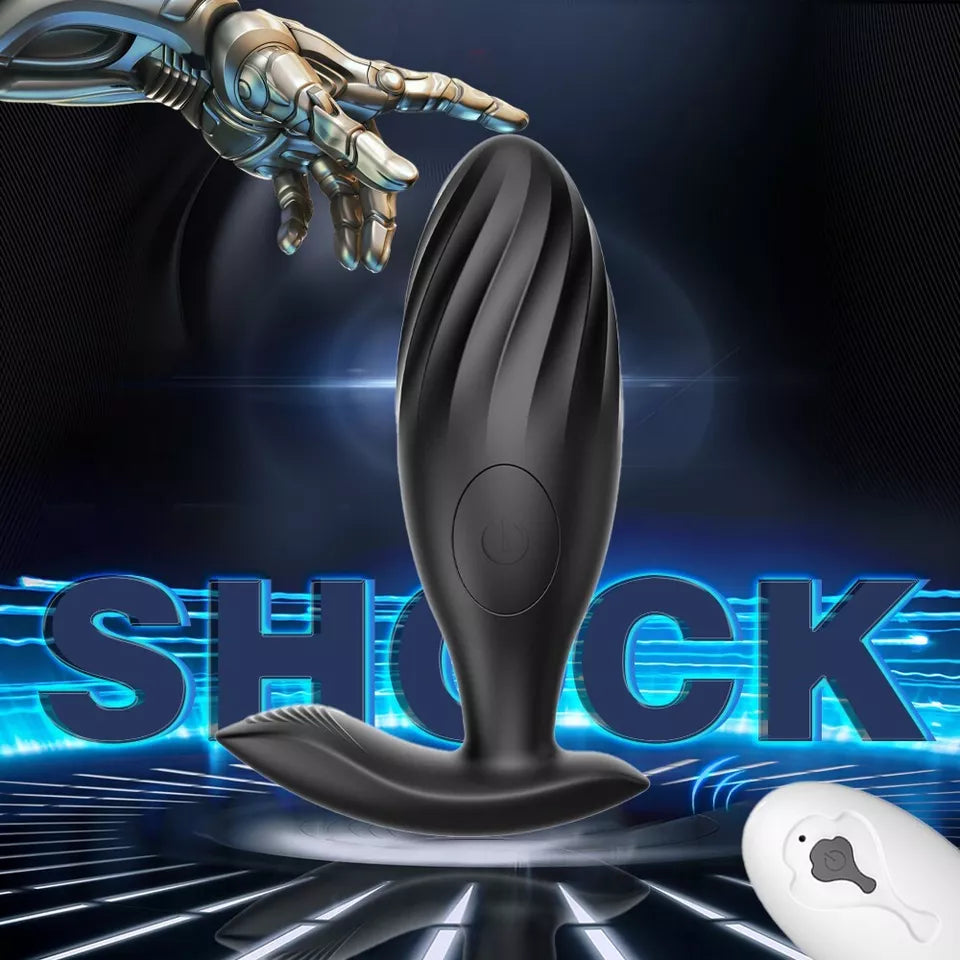 Vibrating Dildo Anal Butt Plug Prostate Massager Vibrator Sex Toys for Men Women