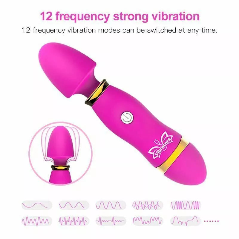 Multispeed Vibrator Rabbit Dildo G-Spot Clit Massager Adult Sex for Women Couple