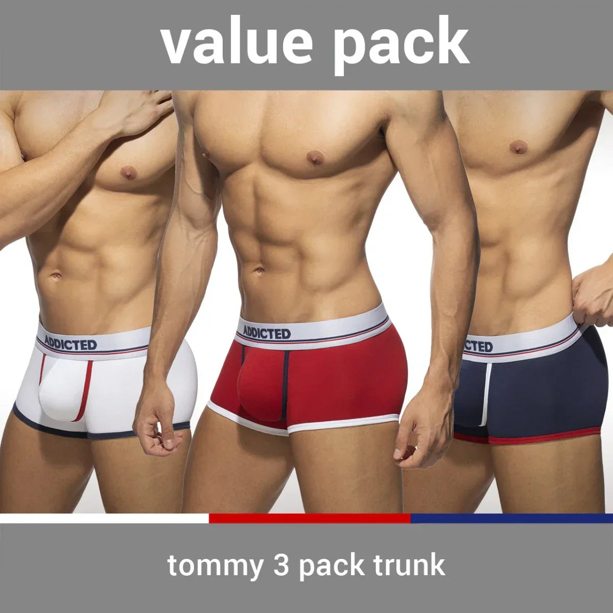 TOMMY 3 PACK TRUNK